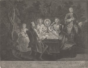 Hra Lombre od Johann Jacobus Haid