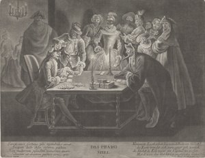 Hra Faraon od Johann Jacobus Haid