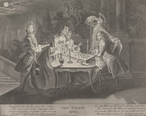 Šachová hra od Johann Jacobus Haid