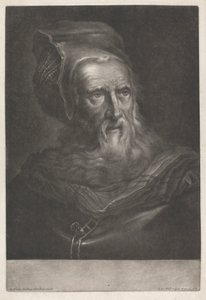 Muž na sobě klobouk od Johann Jacobus Haid