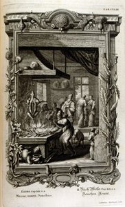 Ilustrace z posvátné fyziky nebo přírodní historie bible