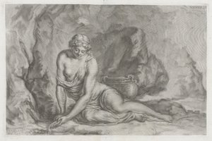 Venuše od Johann Jakob Thourneysen, after Joachim von Sandrart I, after the Antique
