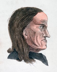 Charakteristiky obličeje melancholické osoby, 1808