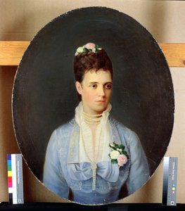 Portrét ruské císařovny Marie Fjodorovny (1847-1928)