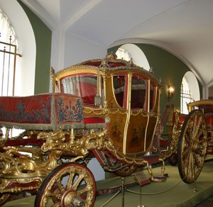 Trenér císařovny Kateřiny II v Berlíně, 1769 od Johann Konrad Buckendahl