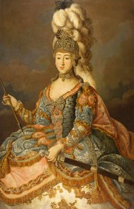 Portrét hraběnky Anny Petrovna Sheremetyeva 1744-1768, 1769.