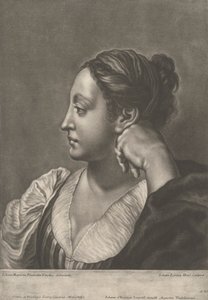 Mladý Cabartiere od Johann Lorenz Haid