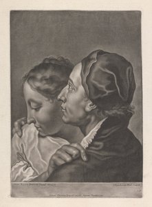 Portrét muže a ženy od Johann Lorenz Haid
