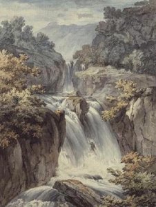 Vodopád od Johann Ludwig Alberli