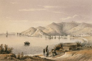 Patmos v leptu od Bernatze et alii - Steinkopk J. F. Editore od Johann Martin Bernatz