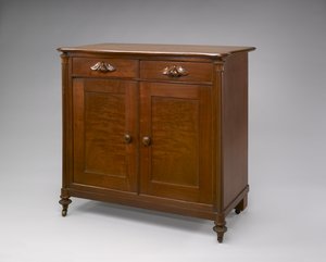 Server, c. 1846-1860 (černý ořech) od Johann Michael (attr.to) Jahn