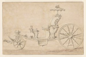 Design pro kabriolet od Johann Michael Hoppenhaupt II