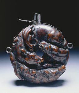 Prášková baňka, cca 1680 od Johann Michael Maucher