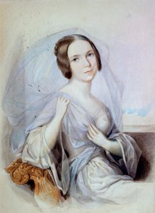 Portrét zpěvačky Henriette Gertrude Sontagové, 19. století