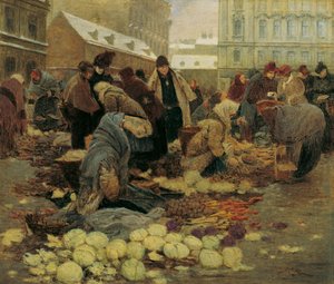 Chorvatský trh na Haide ve Vídni