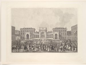 Investitura krále Viléma I. v Bruselu, 1815