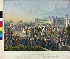Vstup Františka I. do Paříže dne 15.4.1814