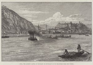 Buda, starověké hlavní město Maďarska, dvousté výročí jeho znovuzískání Turky od Johann Nepomuk Schonberg