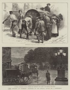 Cholera v Hamburku od Johann Nepomuk Schonberg