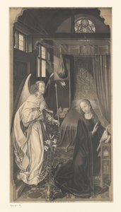 Zvěstování Díla ze sbírky bratří Boisserée (název série) Galerie des Frères Boisserée (název série)
