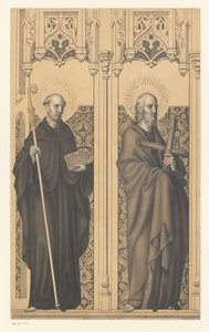 Svatý Benedikt a Filip Díla ze sbírky bratří Boisserée (název série) Galerie des Frères Boisserée (název série)