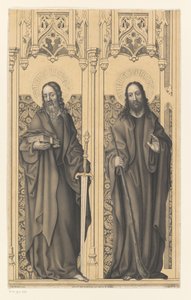 Svatý Matouš a Jakub Díla ze sbírky bratří Boisserée (název série) Galerie des Frères Boisserée (název série)