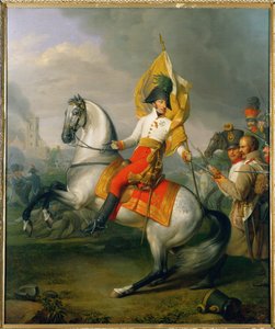 Arcivévoda Karel, bratr císaře Františka I./II., vítěz bitvy u Aspern proti císaři Napoleonovi I. ... od Johann Peter Krafft