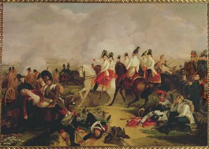Vítězství arcivévody Karla nad Napoleonem I. v Aspern u Vídně ... od Johann Peter Krafft
