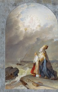 Tam svatý Spyridon od Johann Peter Krafft