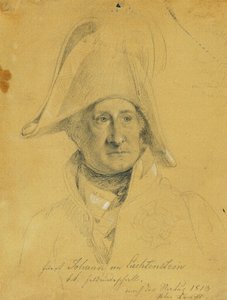 knížete Johanna z Lichtenštejna od Johann Peter Krafft