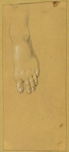 Studium nohou pro "Rüdiger a Angelika" od Johann Peter Krafft