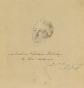 hrabě Ernst z Waldstein-Wartenbergu od Johann Peter Krafft