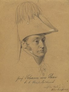 hrabě Johann von Paar od Johann Peter Krafft