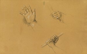 Ruční studie pro "Scénu z tyrolského boje za svobodu" od Johann Peter Krafft