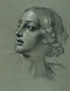 Hlavní studium pro "Arindal a Daura" od Johann Peter Krafft