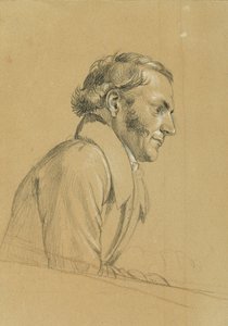 Mužská studie k „Návratu císaře Františka z Pressburgu“ od Johann Peter Krafft