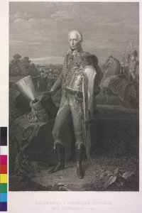 Římskoněmecký císař František II (rytina) od Johann Peter Krafft