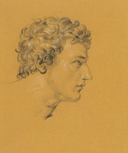 Studie hlavy od Johann Peter Krafft