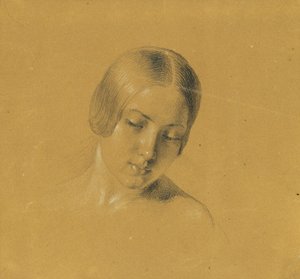 Studium na "Rüdiger a Angelika" od Johann Peter Krafft