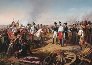 Prohlášení o vítězství po bitvě u Lipska, 1813 od Johann Peter Krafft