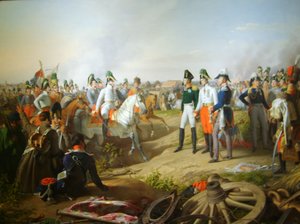 Vítězné prohlášení po bitvě u Lipska, 1813 od Johann Peter Krafft