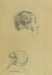 Dvě hlavní studie pro „Návrat císaře Františka z Pressburgu“ od Johann Peter Krafft