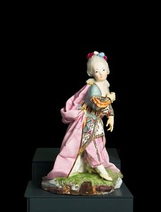 Manufaktura Hochst, cca 1770 (tvrdý porcelán)