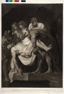 Christi Pohřeb od Johann Peter Pichler