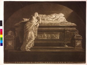 Císař Svaté říše římské Leopold II. od Johann Peter Pichler
