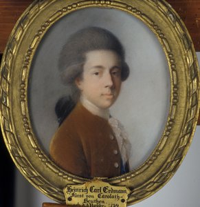 Heinrich Carl Erdmann, Fuerst von Carolath-Beuthen od Johann Philipp Bach