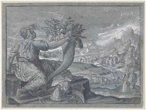 Evropa od Johann Sadeler (I)