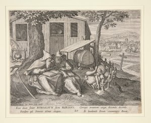Svatí Romuald a Marinus (z Oraculum Anachoreticum, 20)