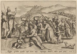 Exodus z Egypta, 1585.