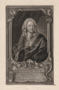 Johann Mattheson, ryl Johann Jakob Haid (1704-67), kolem 1744 (mezzotinta)
